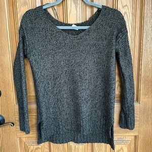 Brown knitted sweater